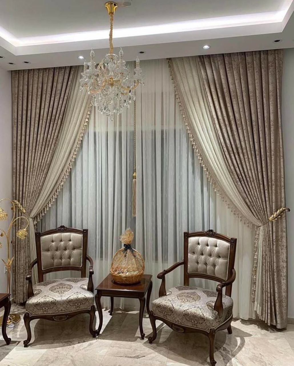 Curtain installation